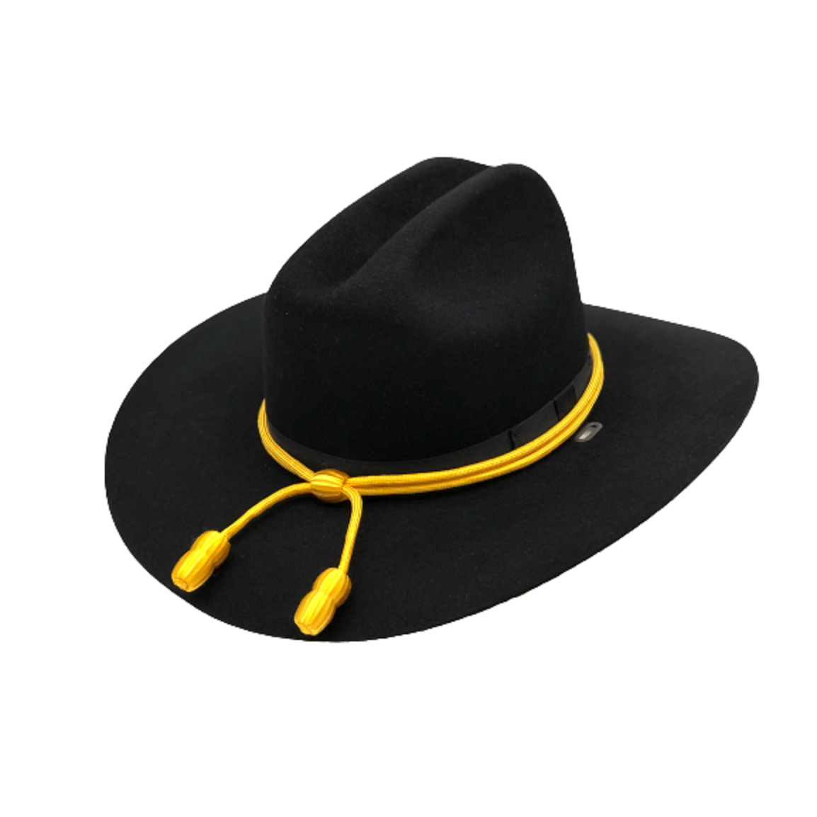 thumbnail image 2 of Yellow Cavalry Hat Band – Small/Medium Size – Cord Style 2 of 5